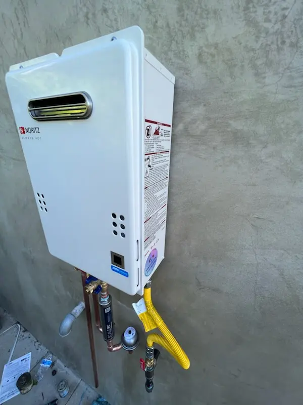 Tankless water heater installation for Ben Lomond homes